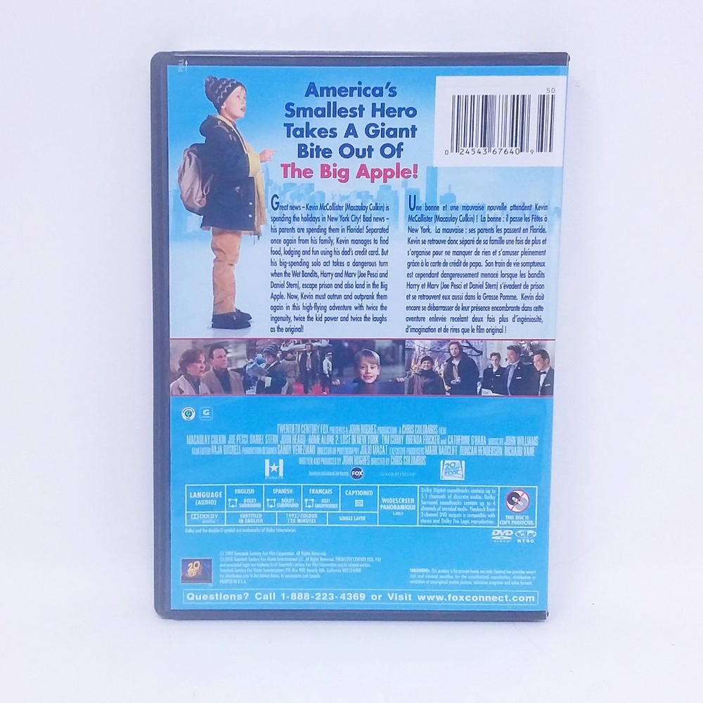 🌸4/$35🌸 Home Alone 2: Lost in New York DVD - Picture 3 of 4